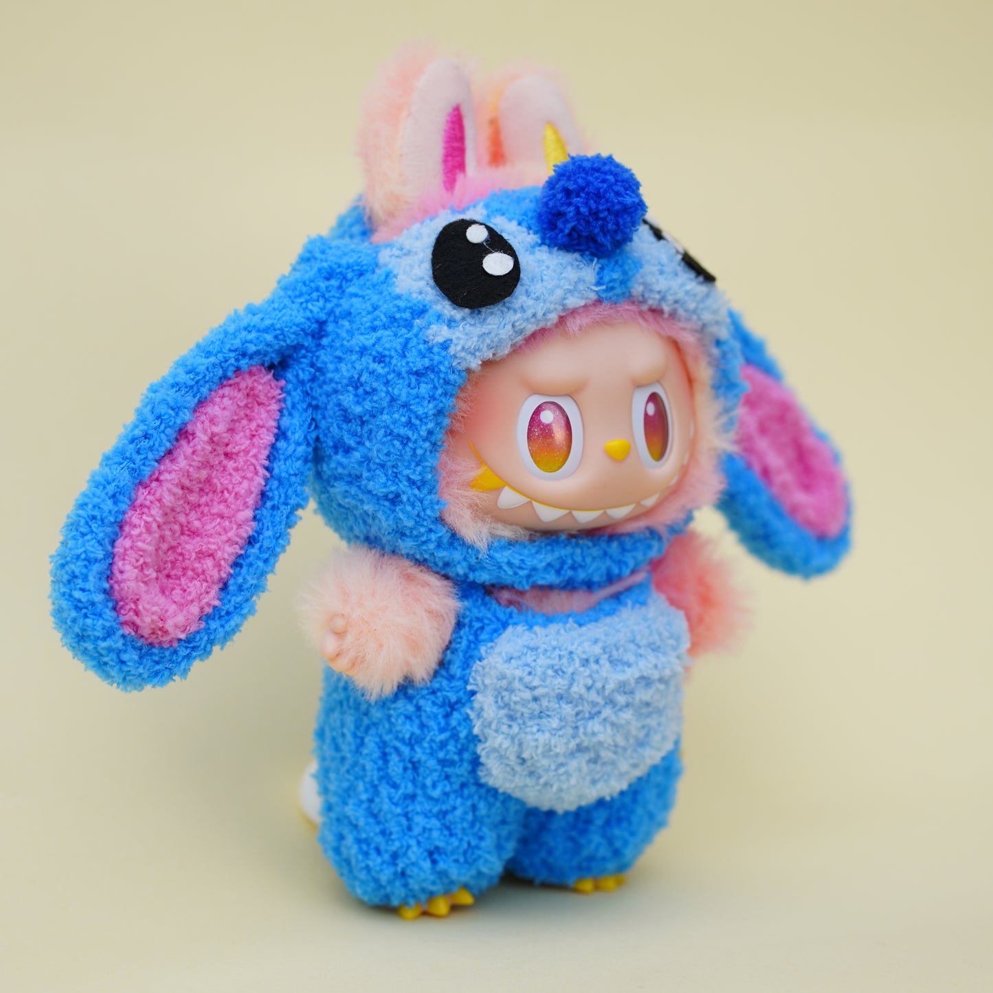 blue set Costume for 17cm Labubu