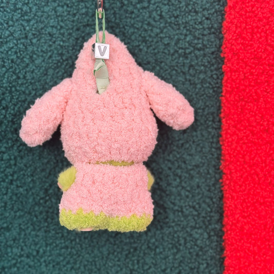 2026 New Hand-Crocheted Outfit for Labubu Pin for Love10cm Doll (Doll Not Included), Mini Doll Clothes, Decorative Bag Charm